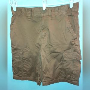 Men's waist 32, brown, cargo shorts, sturdy material, George brand EUC